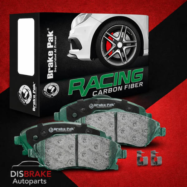 Pastillas de Freno Semimetálica con Carbono para Chevrolet Onix, Tracker, Montana