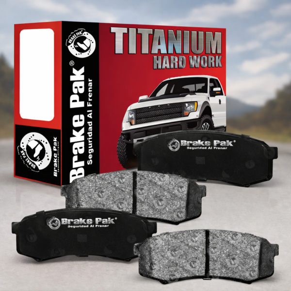 Pastillas de Freno Titanium Hard Work BPH para Lexus GX470, GX460, Toyota 4Runner, Tundra, Prado, Hilux, Mitsubishi Montero, Great Wall Haval, JAC T8, T9, T6