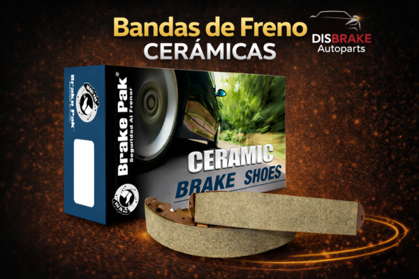 Bandas de Freno Cerámicas para Renault Logan, Sandero, Clio y Nissan Versa