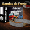 Bandas de Freno para Renault Logan, Sandero, Clio y Nissan Versa