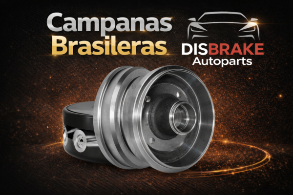 Campanas de Freno Brasileras para Chevrolet Spark, Daewoo Matiz y Chery QQ, IQ