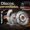 Discos de Freno HIPERVENTILADO para Renault Logan, New Clio Campus, Sandero, Kangoo y Stepway